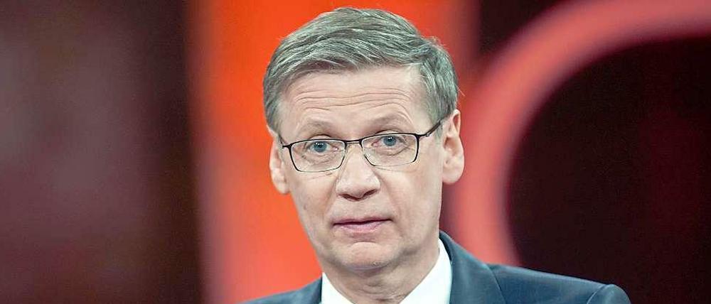 Quotenkönig Günther Jauch. 