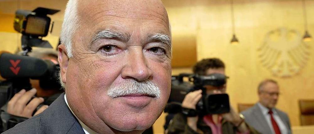 Peter Gauweiler klagte auch gegen die Euro-Rettungspolitik vor dem Bundesverfassungsgericht.