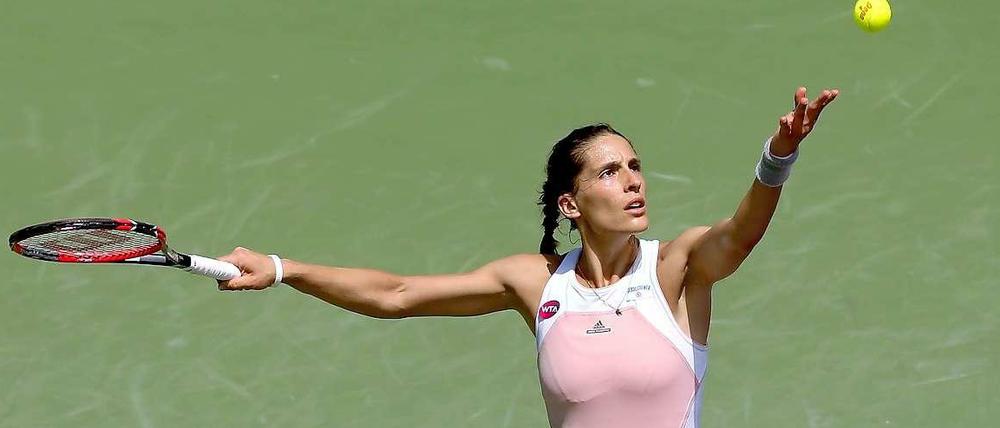 "Obwohl ich heute schlecht gespielt habe, habe ich trotzdem noch besser gespielt, als wenn ich sonst schlecht spiele - auch wenn sich das jetzt blöd anhört" - Andrea Petkovic.