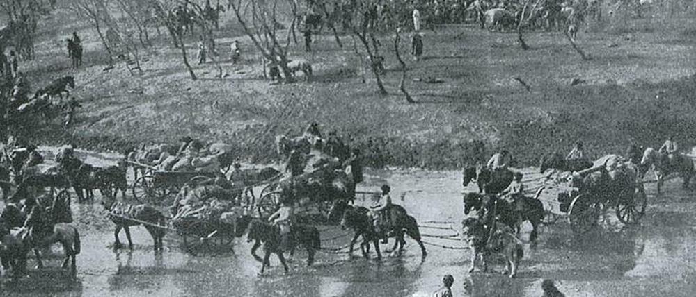 Der Osten besiegt den Westen: die russische Armee auf dem Rückzug nach der Schlacht von Mukden