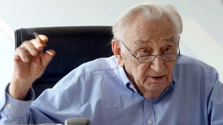 SPD-Legende und Vater des Wandels durch Annäherung: Egon Bahr.
