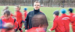 Immer im Gewimmel: René Milczynski ist Jugendleiter bei Askania Coepenick.