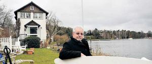 Der ehemalige Berliner Polizeipräsident Georg Schertz ist Schwanenwerders heute bekanntester Bewohner