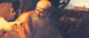Abraham will seinem Sohn den Kopf abschneiden. Caravaggios „Opferung des Isaak“ von 1601/02.