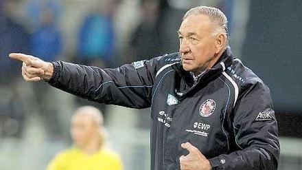 Bernd Schröder, Trainer von Turbine Potsdam