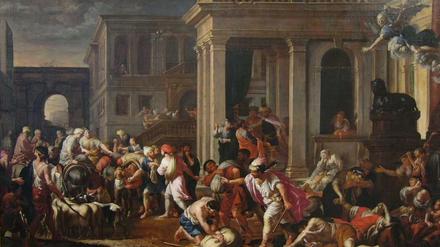 Johann Heiss: Der Auszug der Israeliten aus Ägypten (um 1693). 