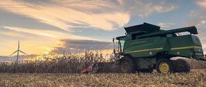 Abgesteckte Felder. Die Landwirtschaft in der Region wird dominiert von Großbetrieben, die unter anderem Mais für die Kraftstoffproduktion anbauen. Kleine, ökologische Projekte haben es da schwer.