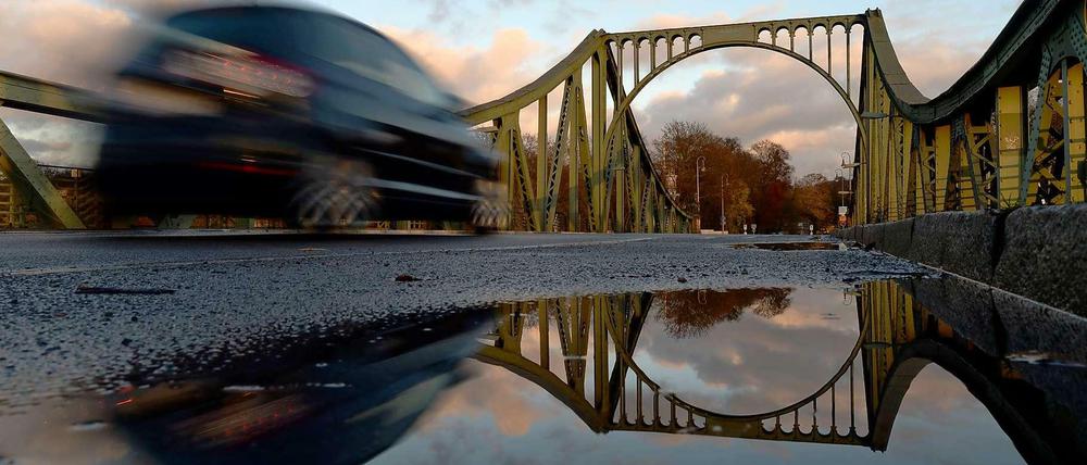 Hier wurden zu DDR-Zeiten die Agenten ausgetauscht: Die Glienicker Brücke in Potsdam.