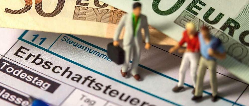 Um die Erbschaftsteuer wird gestritten.