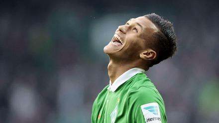 Blick nach oben, Schritt nach unten: Sturmtalent Davie Selke tauscht seinen Stammplatz in der Bundesliga gegen einen Vertrag bei RB Leipzig ein.