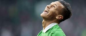 Blick nach oben, Schritt nach unten: Sturmtalent Davie Selke tauscht seinen Stammplatz in der Bundesliga gegen einen Vertrag bei RB Leipzig ein.