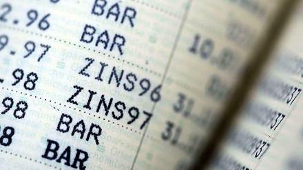 Bessere Zeiten. Ende der 90er Jahre konnten Sparer noch deutlich höhere Zinsen kassieren.
