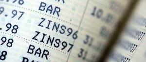 Bessere Zeiten. Ende der 90er Jahre konnten Sparer noch deutlich höhere Zinsen kassieren.