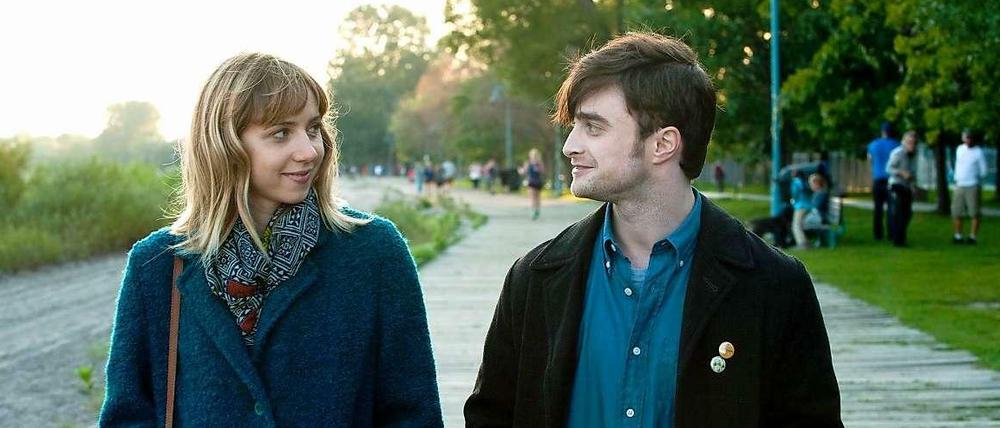 Szene aus "The F-Word" mit Daniel Radcliffe.