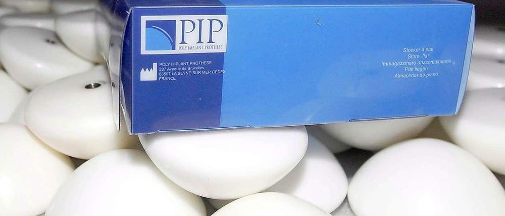 Brustimplantate der Firma PIP.
