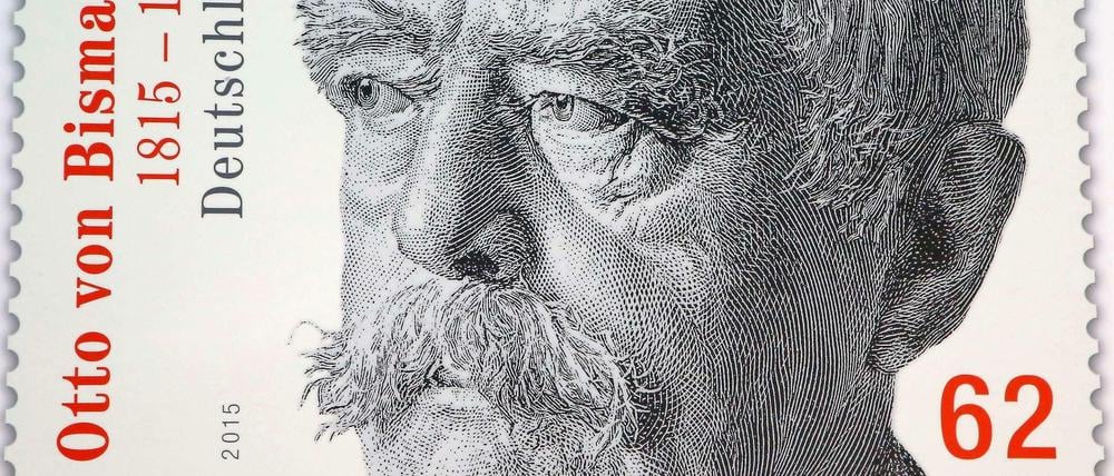 Eine Sondermarke für Bismarck. 
