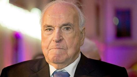 Helmut Kohl im Dezember 2014 in Dresden.
