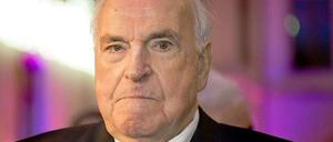 Helmut Kohl im Dezember 2014 in Dresden.