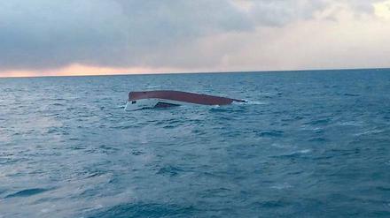 25 Stunden lang blieb die Cemfjord im Pentland Firth unentdeckt.