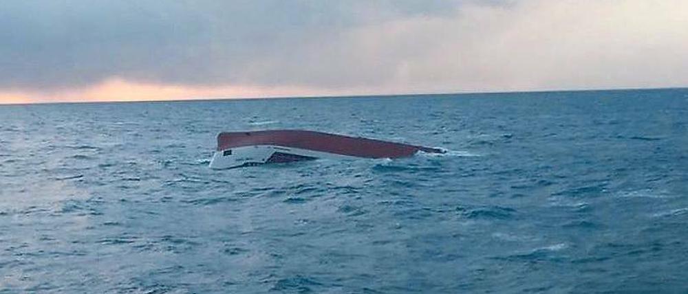 25 Stunden lang blieb die Cemfjord im Pentland Firth unentdeckt.