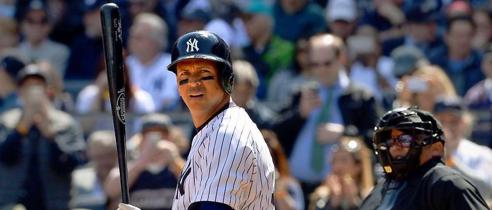 Was bringt die Saison in der MLB? Das fragt sich auch Skandalprofi Alex Rodriguez.