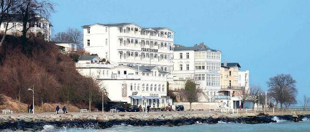 Auch der ostseetypischen Bäderarchitektur – hier in Sassnitz – ist die Zeit nach der Wende gut bekommen.