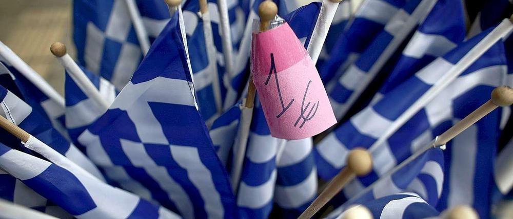 Griechische Fähnlein.