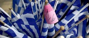 Griechische Fähnlein.