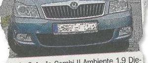 Ein Renner. Der gebrauchte Skoda des Tierparkdirektors ging schnell weg. 