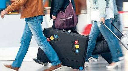 Schön wär’s. Wegen des Sturms wurden in Tegel viele Koffer nicht ein- oder ausgeladen. Jetzt sind sie verschollen – teils in Berlin, teils vermutlich anderswo.