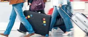 Schön wär’s. Wegen des Sturms wurden in Tegel viele Koffer nicht ein- oder ausgeladen. Jetzt sind sie verschollen – teils in Berlin, teils vermutlich anderswo.