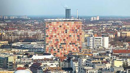Soll bald „Rocket Tower“ heißen: Das GSW-Gebäude.