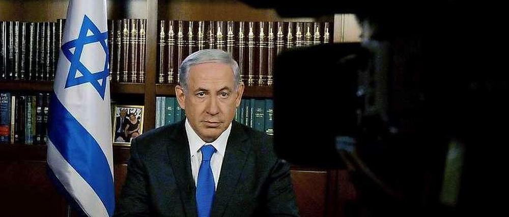 Israels Regierungschef Benjamin Netanjahu.