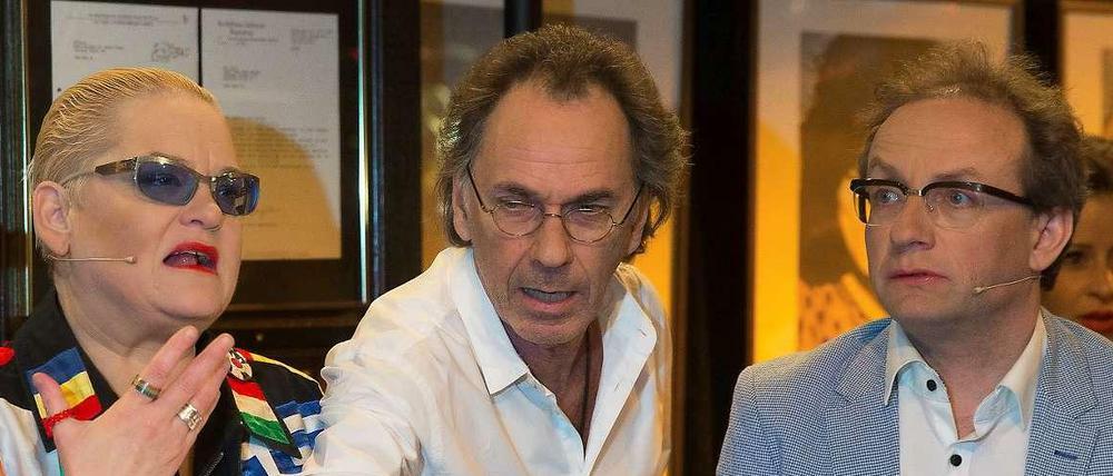 Hugo Egon Balder, Hella von Sinnen und Wigald Boning bei "Der Klügere kippt nach".