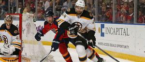 Mit Dennis Seidenberg (r.) könnte die Deutsche Nationalmannschaft erstmals mit einem Stanley-Cup-Sieger zu einer Weltmeisterschaft anreisen.