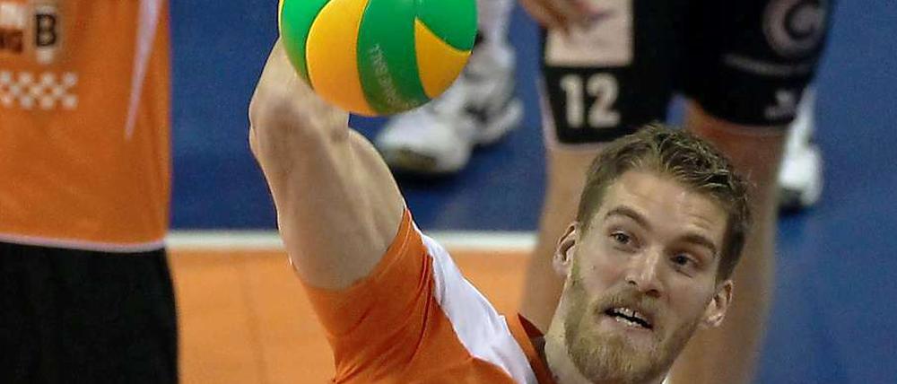 Christian Dünnes überzeugte zuletzt gegen Düren.