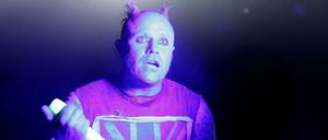 Keith Flint, Sänger von The Prodigy, beim Berliner Konzert.