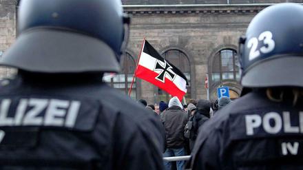 Neonazis haben in den ersten beiden Monaten des Jahres wieder häufiger zugeschlagen.