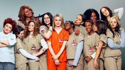 Ausnahme. In der Serie "Orange is the new black" gibt es eine ungewöhnlich vielfältige Darstellung lesbischer und bisexueller Figuren.