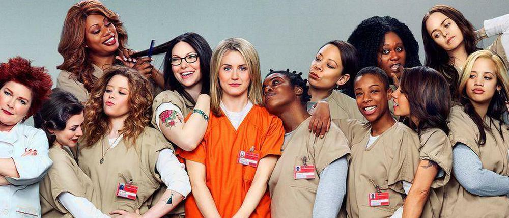 Ausnahme. In der Serie "Orange is the new black" gibt es eine ungewöhnlich vielfältige Darstellung lesbischer und bisexueller Figuren.
