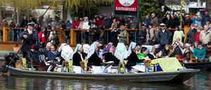 Los geht’s. Seit Ostern läuft die Hauptsaison im Spreewald. 