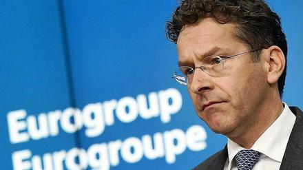 Euro-Gruppenchef Jeroen Dijsselbloem.