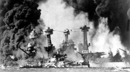 Zwei Stunden dauerte der Angriff der Japaner auf den US-Stützpunkt Pearl Harbor auf Hawaii. 