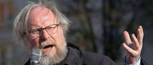 Der ehemalige Bundestagspräsident Wolfgang Thierse - hier bei einem Auftritt dieser Tage in Rostock. 