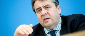 SPD-Chef Sigmar Gabriel.