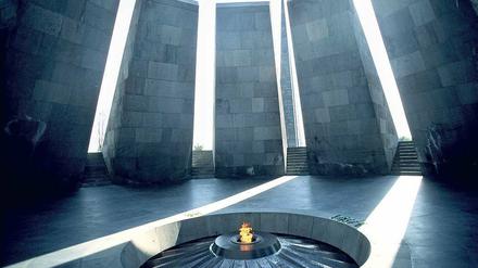 Völkermord-Mahnmal im armenischen Eriwan.