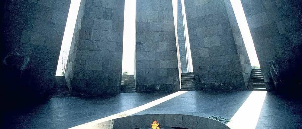Völkermord-Mahnmal im armenischen Eriwan. 