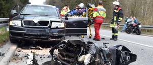 Die Zahl der Motorradunfälle ist 2014 wieder angestiegen.