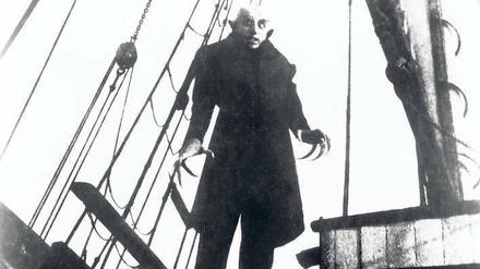 Identifikationsfigur. Zieglers Helden gehen gern ins Kino – um zum Beispiel Max Schreck zu sehen, hier in „Nosferatu“.