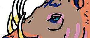 Wegen seines Fleisches beliebt: der Hirscheber.